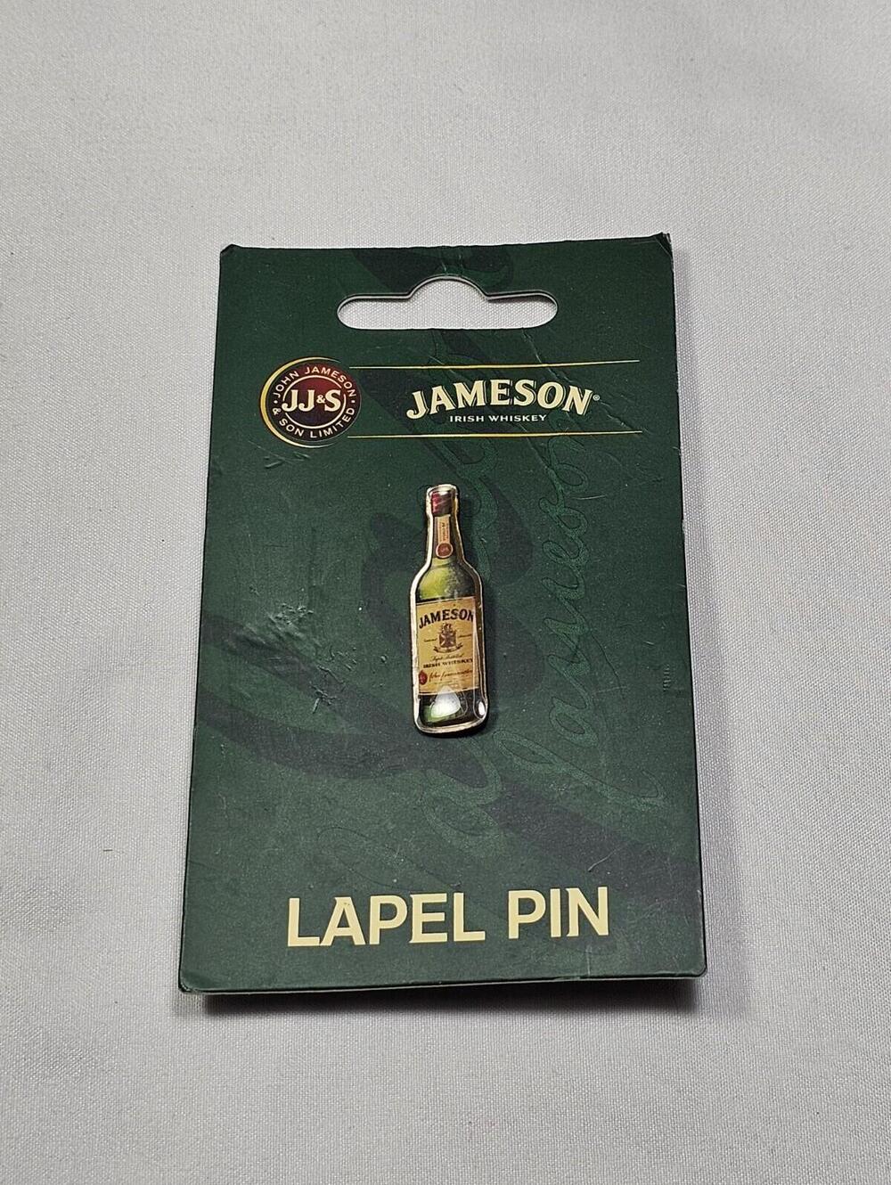 John Jameson Irish Whiskey Bottle Lapel Hat Pin